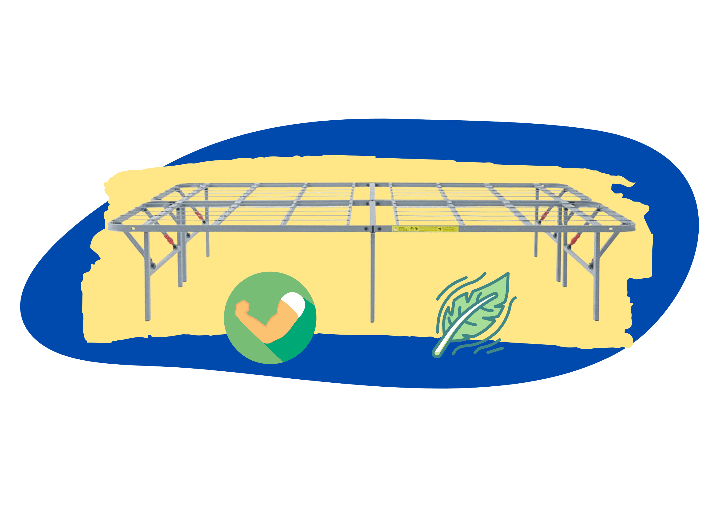 nooz base de cama plegable